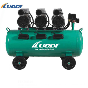 cheap 220v portable electric silent oil-free air compressor for sale